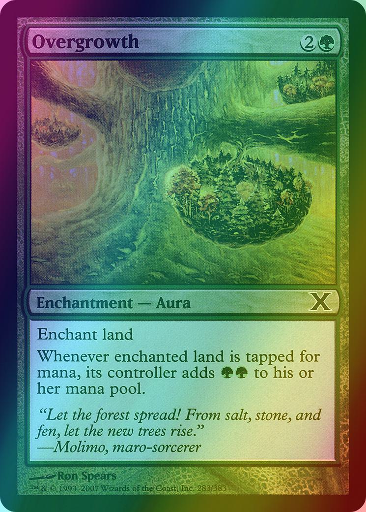 Overgrowth [283] [Tenth Edition] [Foil]