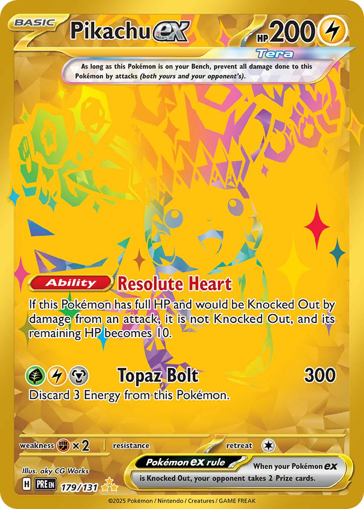 Pikachu ex - 179/131 - Hyper Rare [sv085-179] [Secret]
