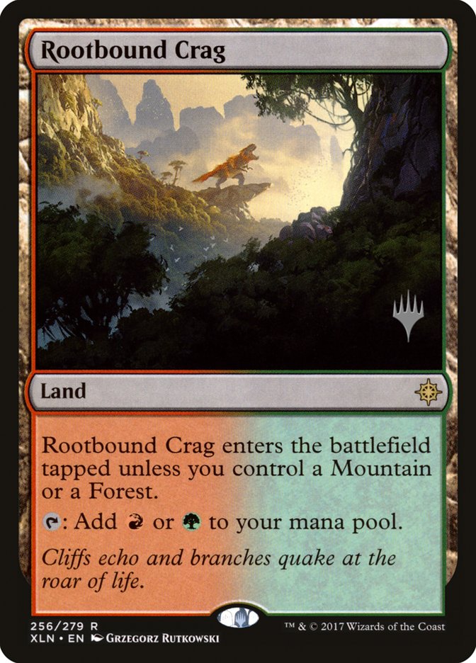 Rootbound Crag [256p] [Promo Pack] [Ixalan Promos] [Non-Foil]