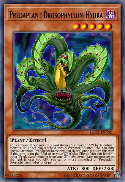 Predaplant Drosophyllum Hydra - FUEN-EN002 - Secret Rare - 1st Edition