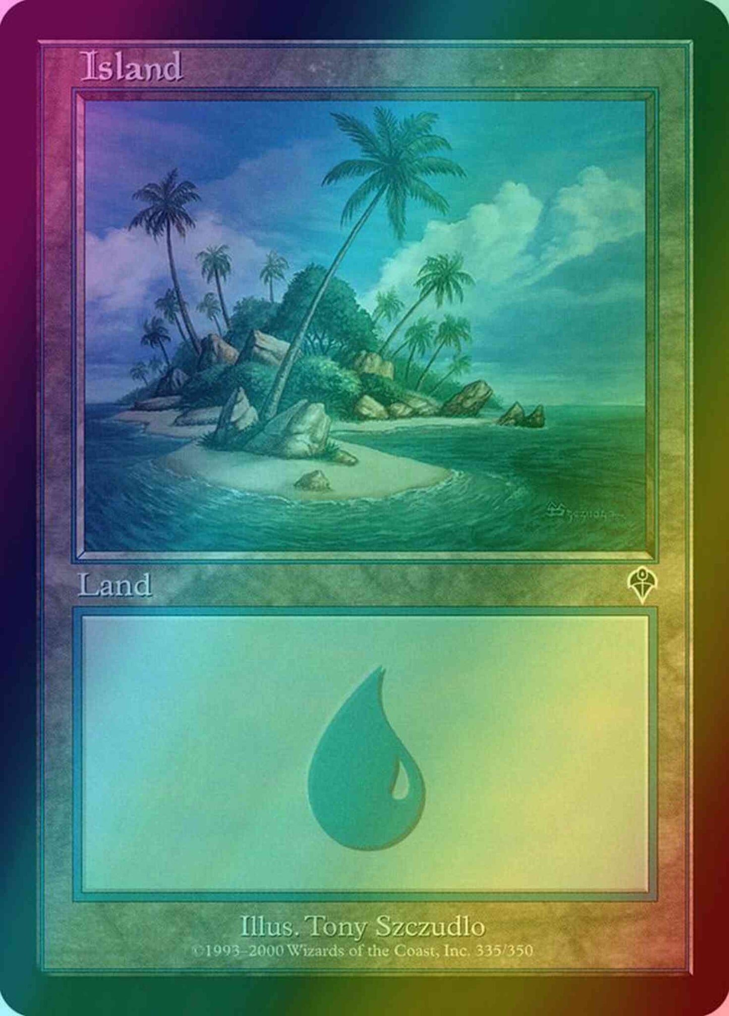 Island [335] [Invasion] [Foil]