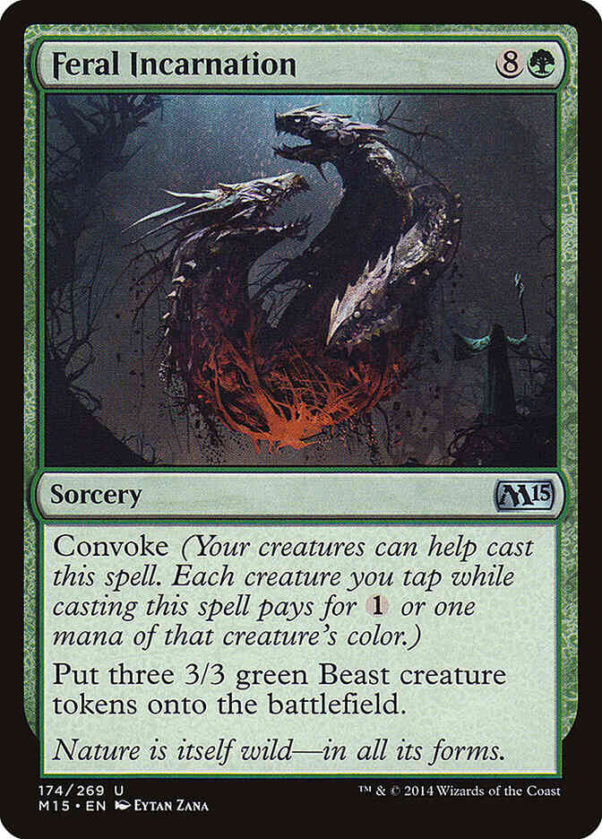 Feral Incarnation [174] [Magic 2015] [Non-Foil]