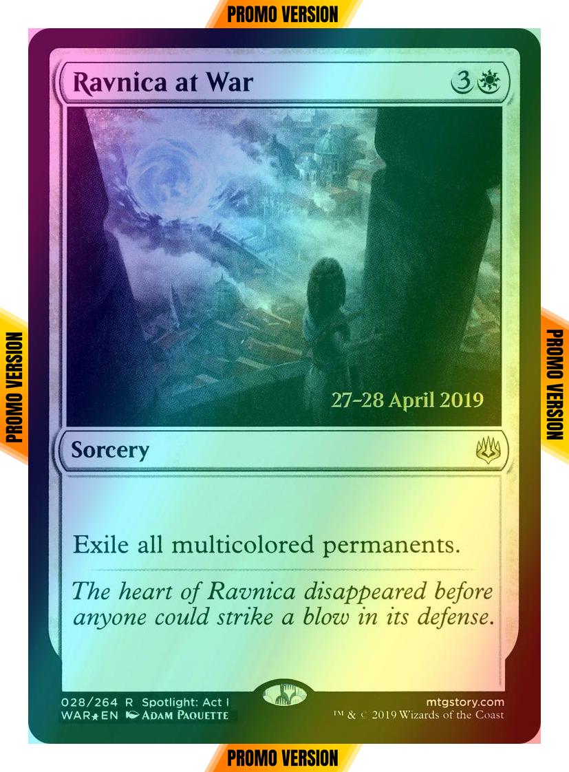 Ravnica at War [28s] [War of the Spark Promos] [Foil]