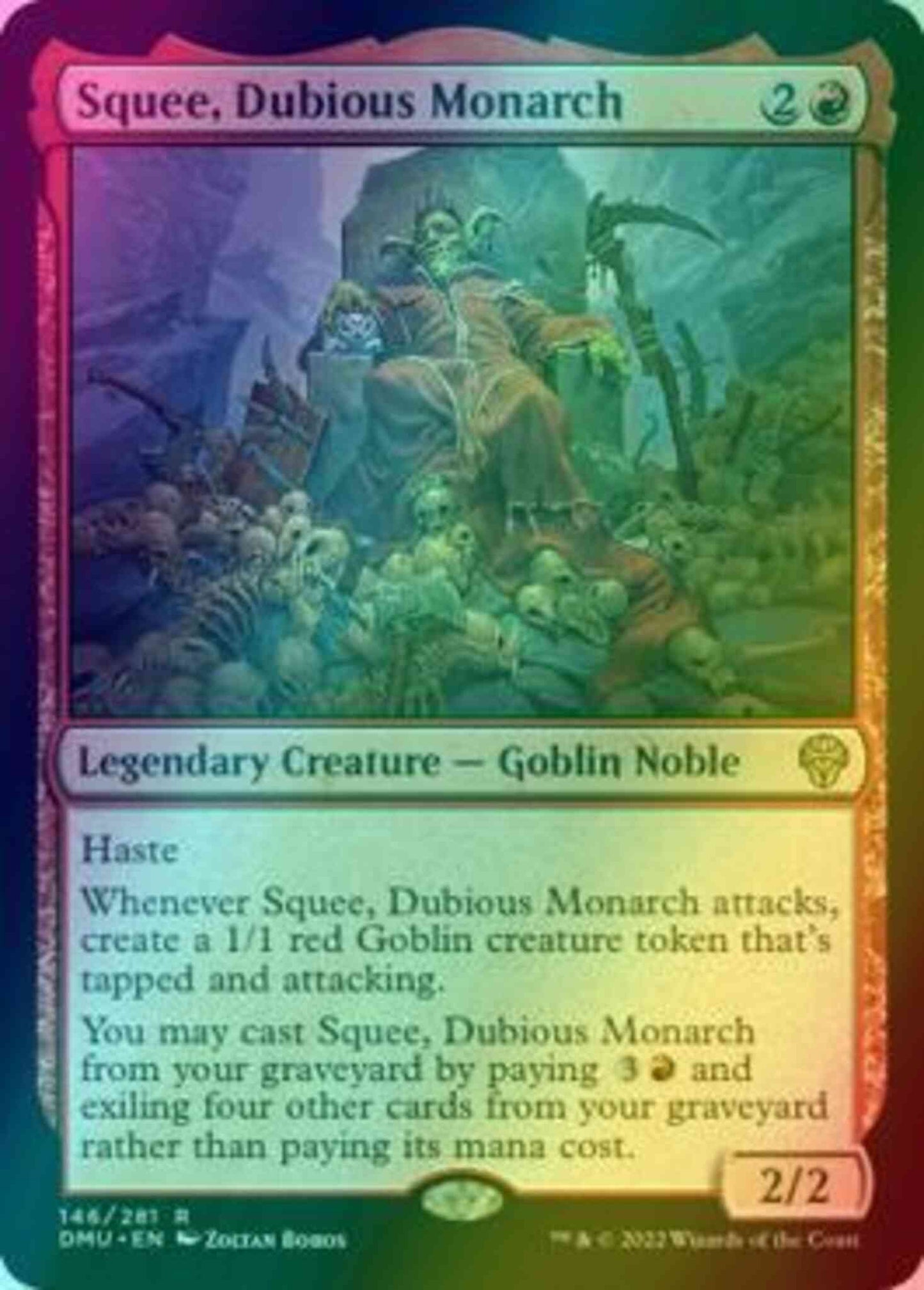 Squee, Dubious Monarch [146] [Dominaria United] [Foil]