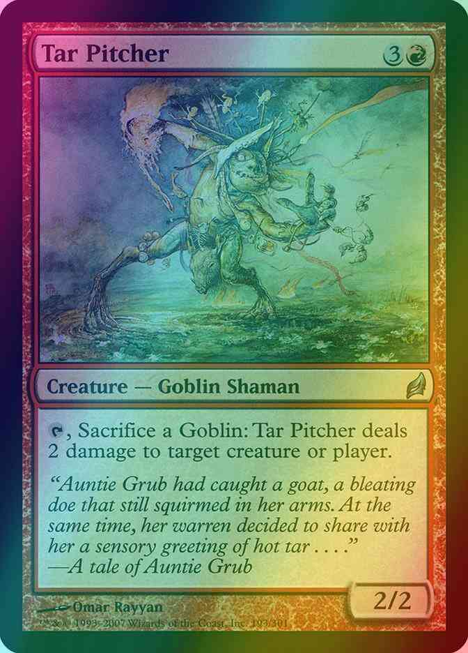 Tar Pitcher [193] [Lorwyn] [Foil]