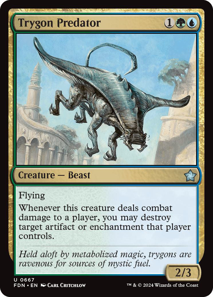Trygon Predator [667] [Foundations] [Non-Foil]