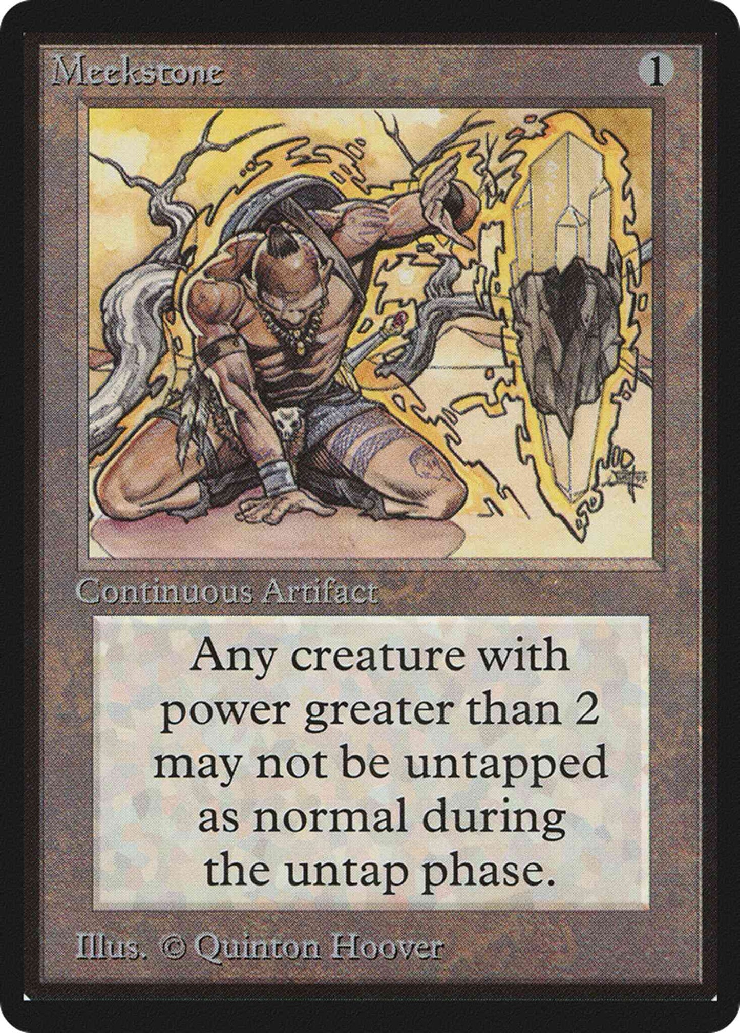 Meekstone [261] [Limited Edition Beta] [Non-Foil]