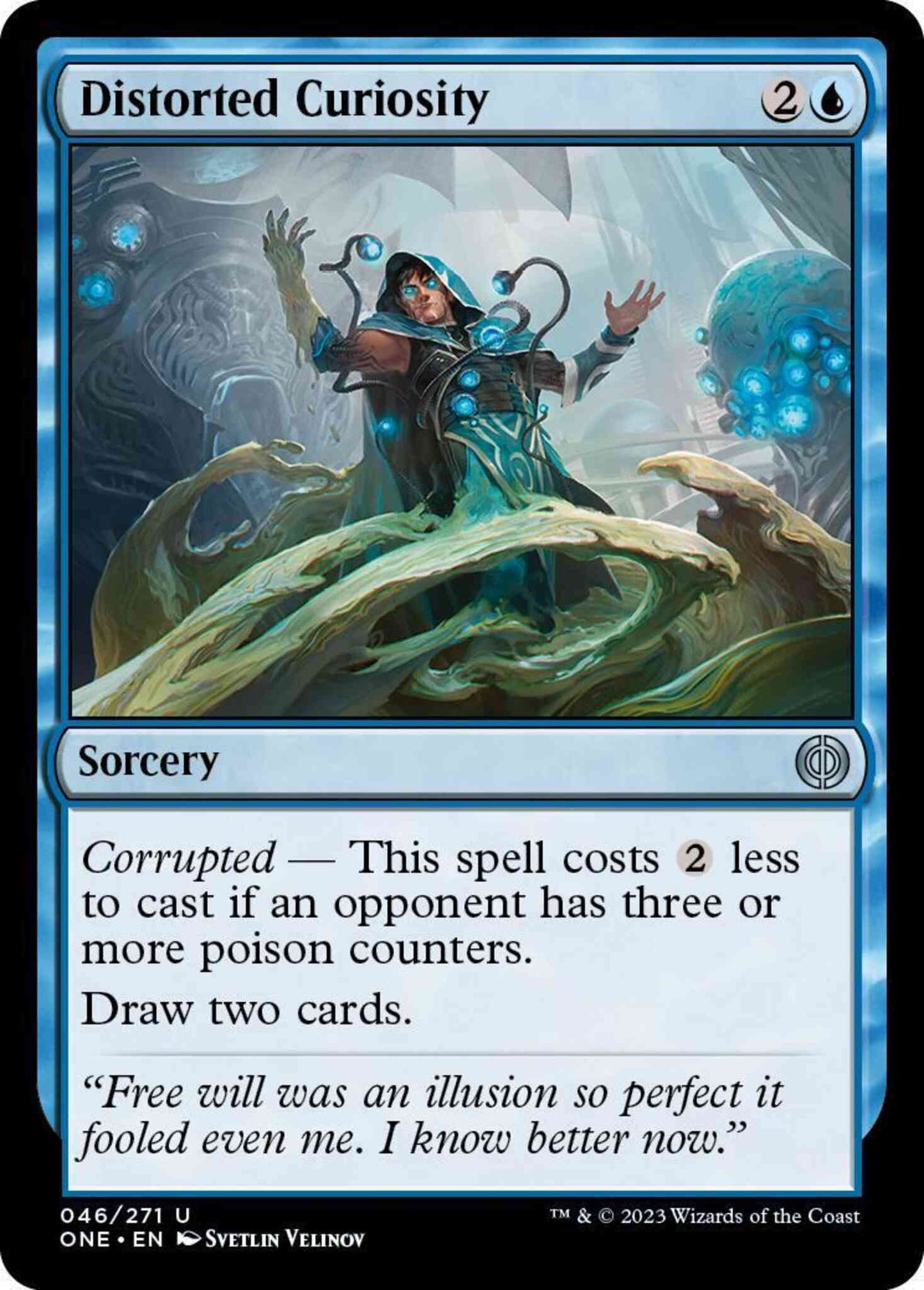 Distorted Curiosity [46] [Phyrexia: All Will Be One] [Non-Foil]