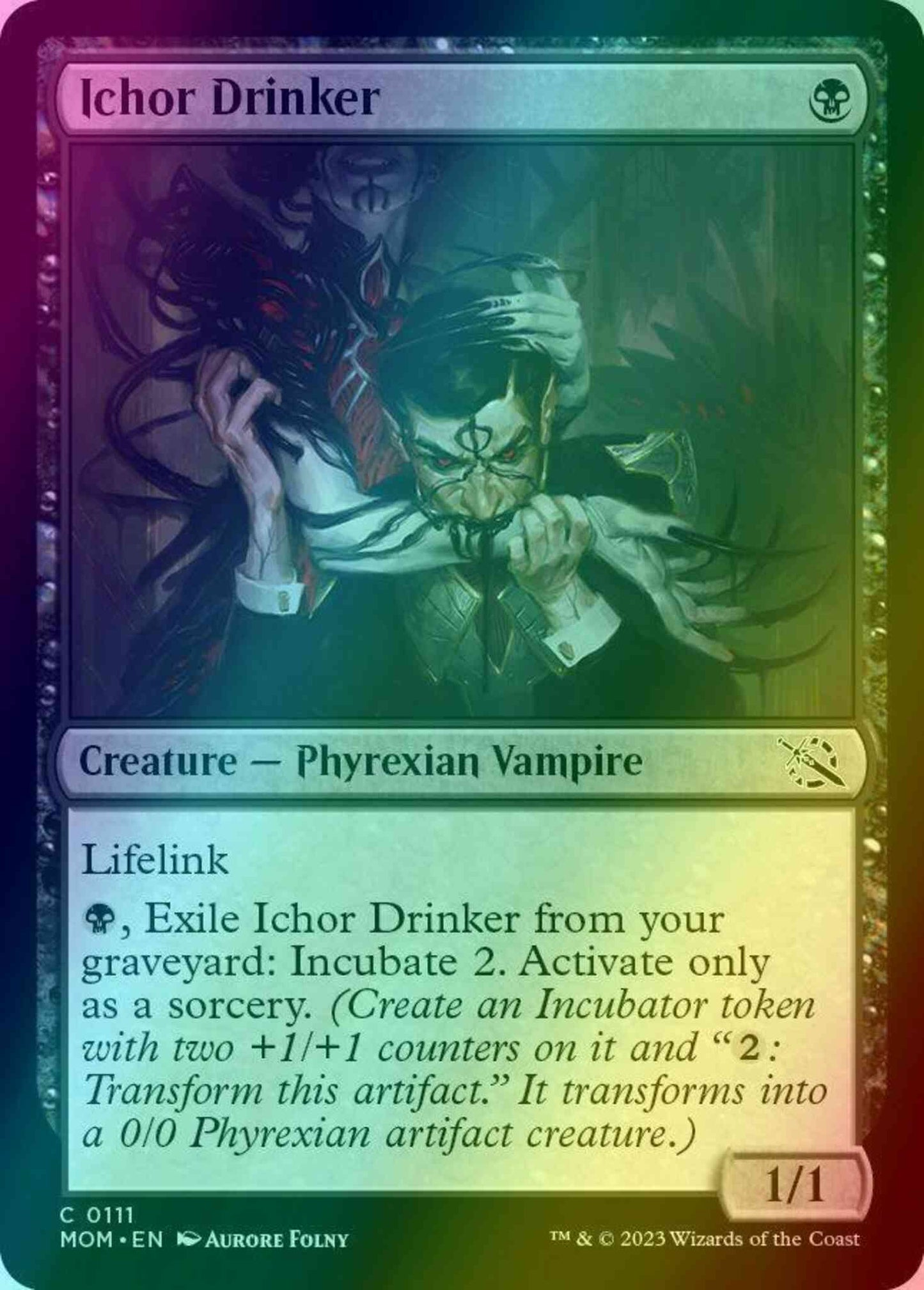 Ichor Drinker [111] [March of the Machine] [Foil]