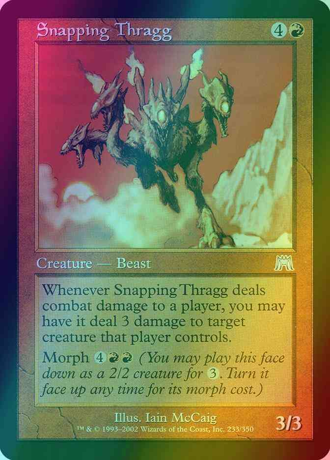 Snapping Thragg [233] [Onslaught] [Foil]