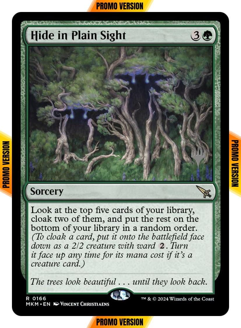 Hide in Plain Sight [166p] [Promo Pack] [Murders at Karlov Manor: Promos] [Non-Foil]