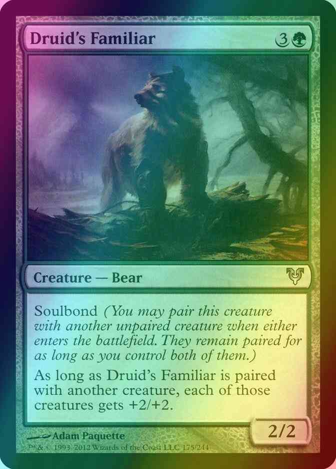 Druid's Familiar [175] [Avacyn Restored] [Foil]
