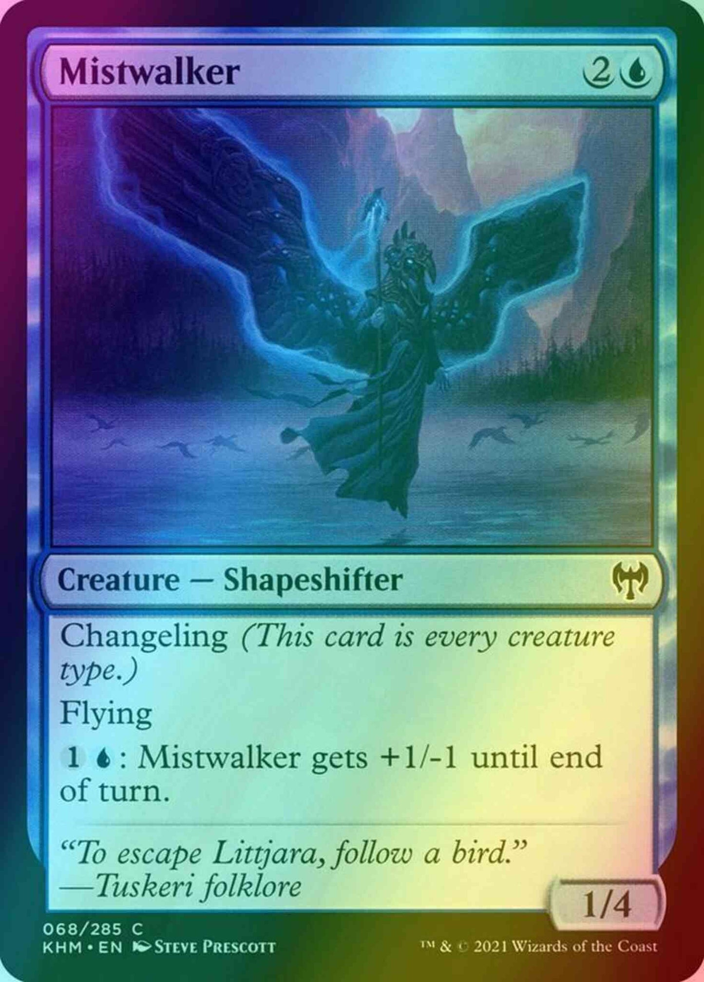 Mistwalker [68] [Kaldheim] [Foil]