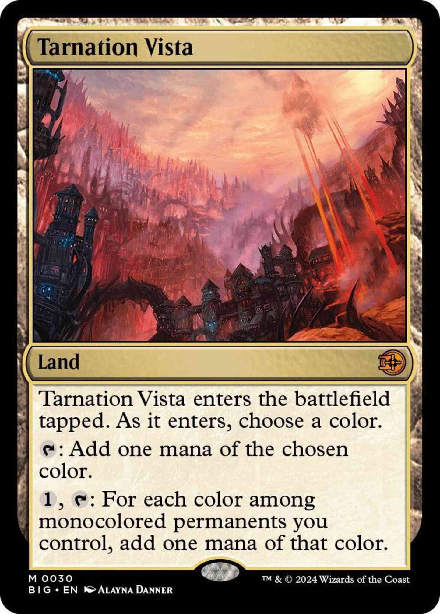Tarnation Vista [30] [The Big Score] [Non-Foil]