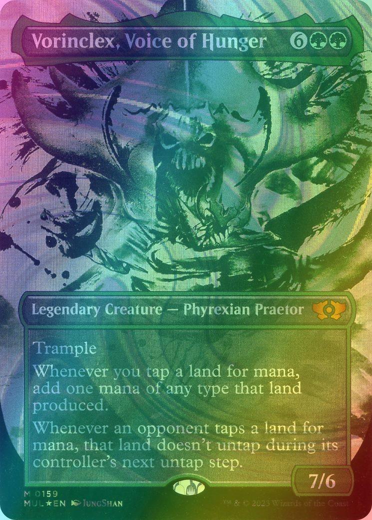 Vorinclex, Voice of Hunger [159] [Planar Showcase] [Multiverse Legends] [Halo Foil]