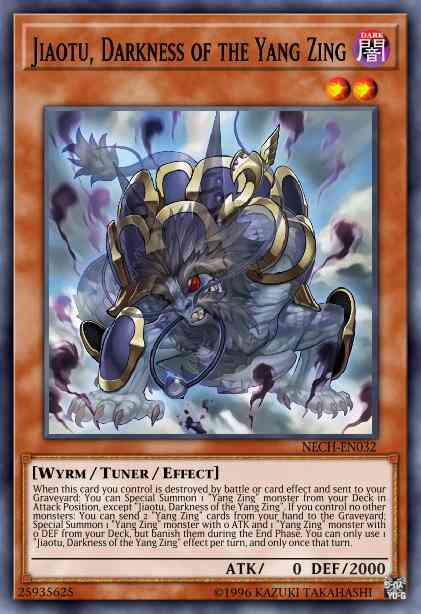 Jiaotu, Darkness of the Yang Zing - NECH-EN032 - Ultra Rare - Unlimited