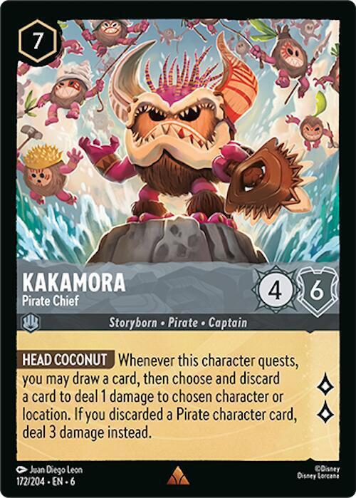 Kakamora - Pirate Chief - 172/204 [Azurite Sea] [Non-Foil]