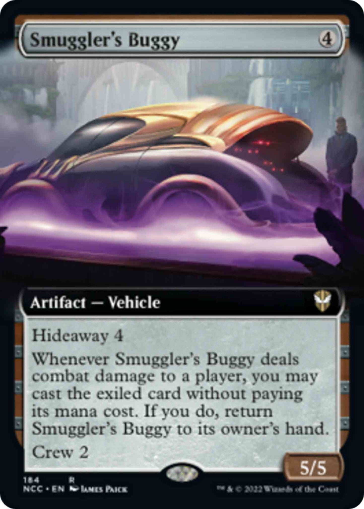 Smuggler's Buggy [184] [Extended Art] [Streets of New Capenna: Commander] [Non-Foil]