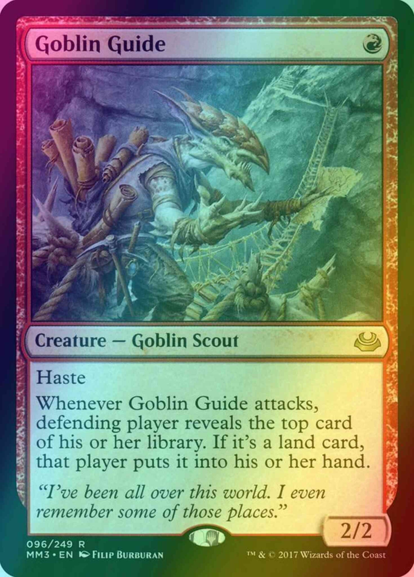 Goblin Guide [96] [Modern Masters 2017] [Foil]