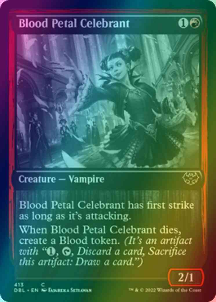 Blood Petal Celebrant [413] [Innistrad: Double Feature] [Foil]