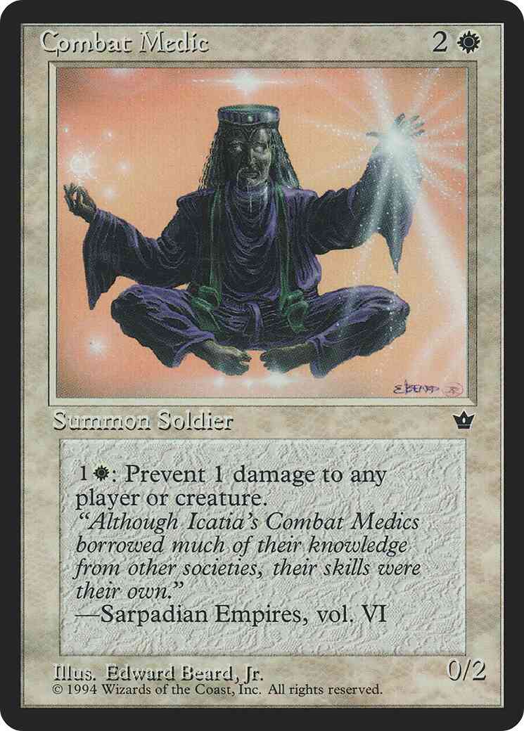 Combat Medic [Edward P Beard, Jr] [1a] [Fallen Empires] [Non-Foil]