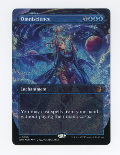 Omniscience — Borderless|Anime|Confetti Foil — ID 18376