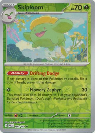 Skiploom - 002/193 - Uncommon [sv02-002] [Reverse Holo]