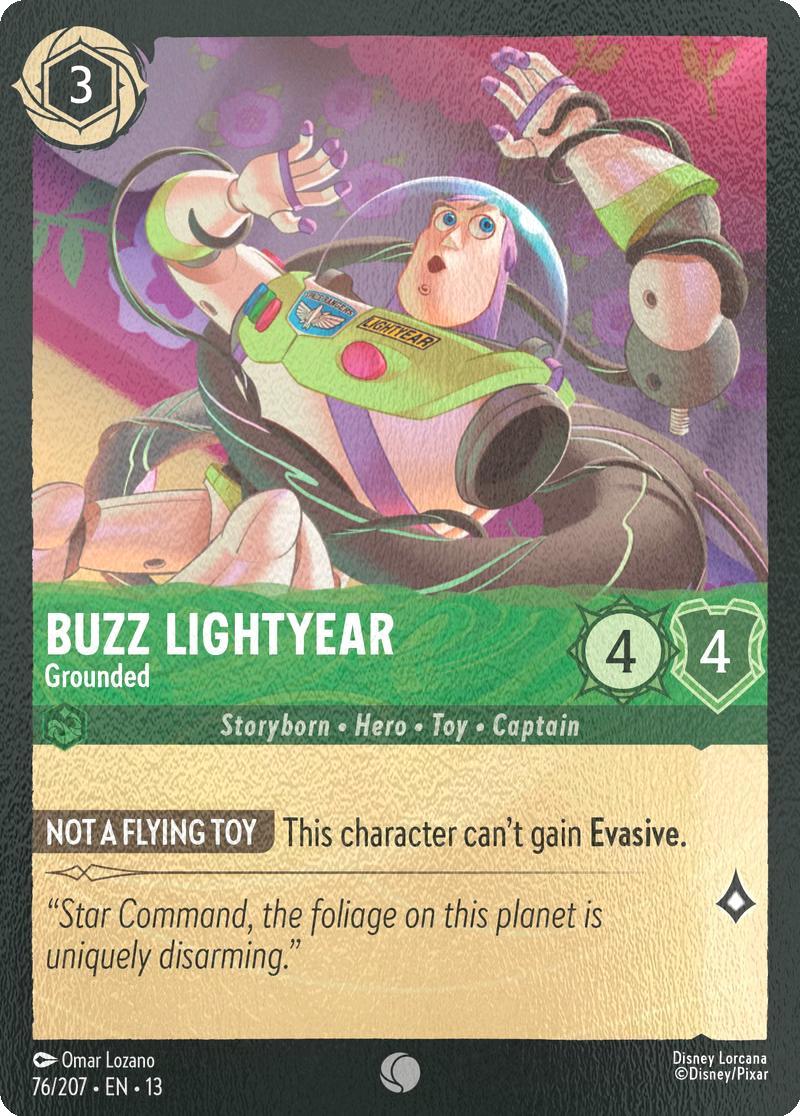Buzz Lightyear - Grounded - 76/204 [Attack of the Vine!] [Cold Foil]
