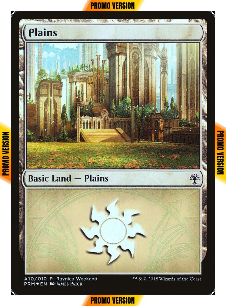 Plains [2018] [A10] [Selesnya] [GRN Ravnica Weekend] [Foil]