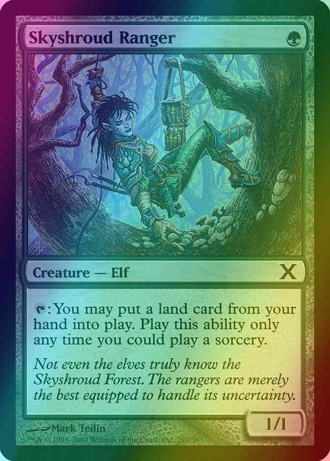 Skyshroud Ranger [297] [Tenth Edition] [Foil]