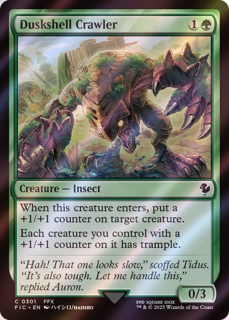 Duskshell Crawler [301] [FINAL FANTASY: Commander] [Surge Foil]