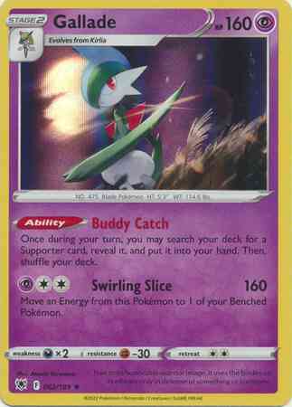 Gallade - 062/189 - Rare Holo [swsh10-062] [Holo]