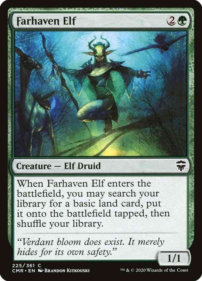 Farhaven Elf [225] [Commander Legends] [Non-Foil]