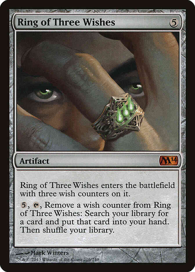 Ring of Three Wishes [216] [Magic 2014] [Non-Foil]