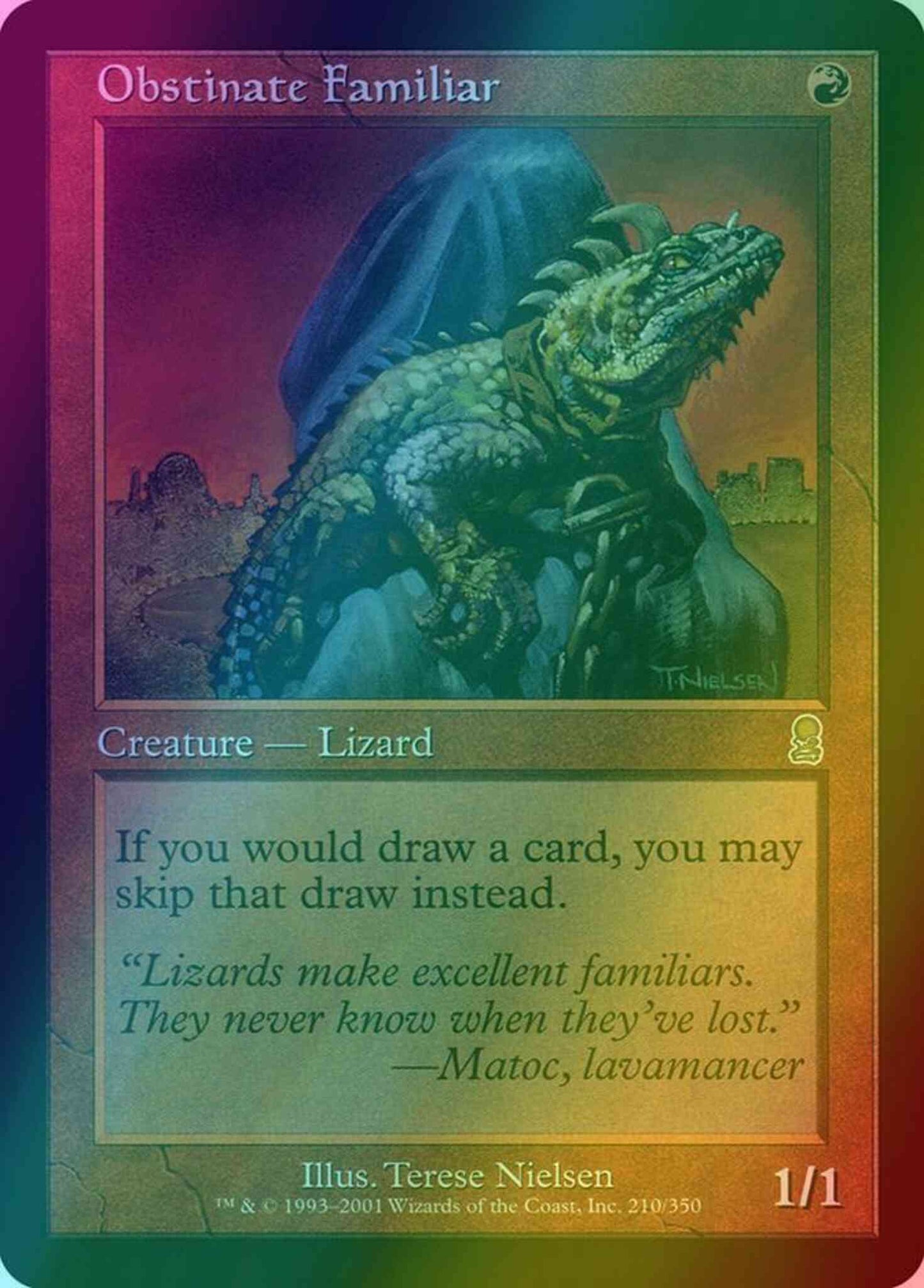 Obstinate Familiar [210] [Odyssey] [Foil]