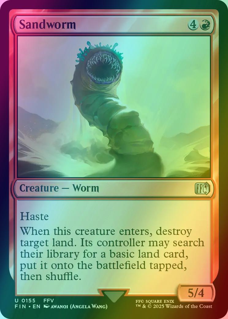 Sandworm [155] [FINAL FANTASY] [Foil]