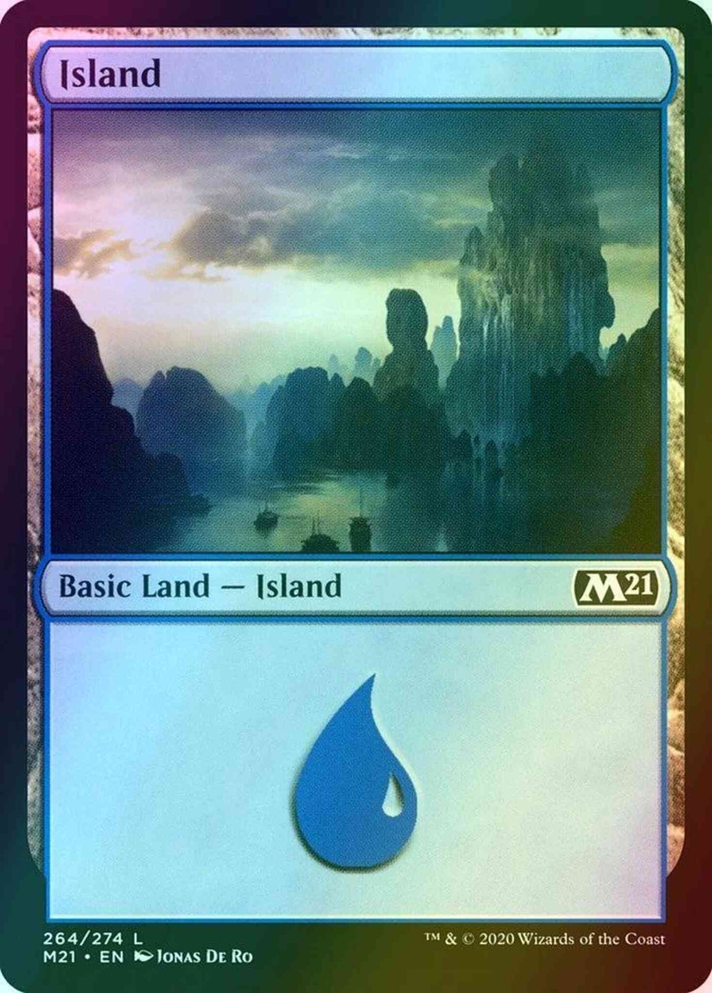 Island [264] [Core Set 2021] [Foil]