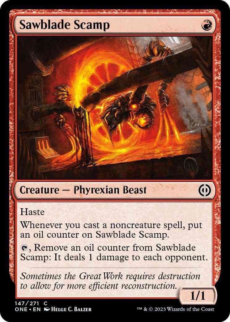 Sawblade Scamp [147] [Phyrexia: All Will Be One] [Non-Foil]