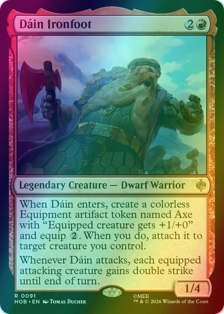 Dáin Ironfoot [91] [The Hobbit] [Foil]