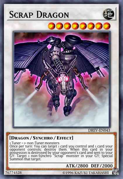 Scrap Dragon - DREV-EN043 - Ultra Rare - 1st Edition
