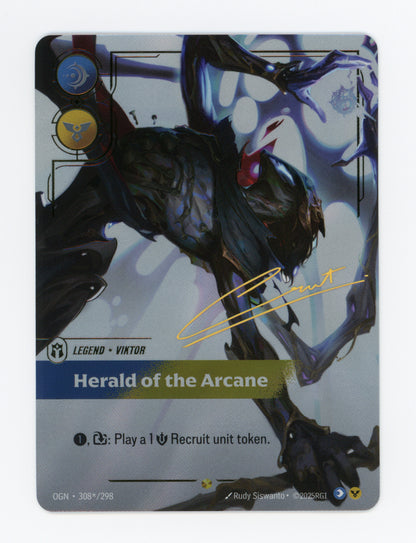 Herald of the Arcane (Viktor) — Signature|Foil — ID 17186