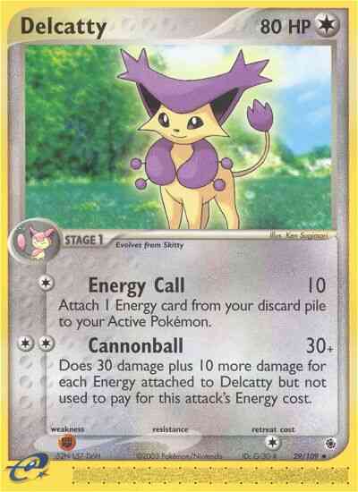 Delcatty - 29/109 - Uncommon [ex1-29] [Non-Holo]