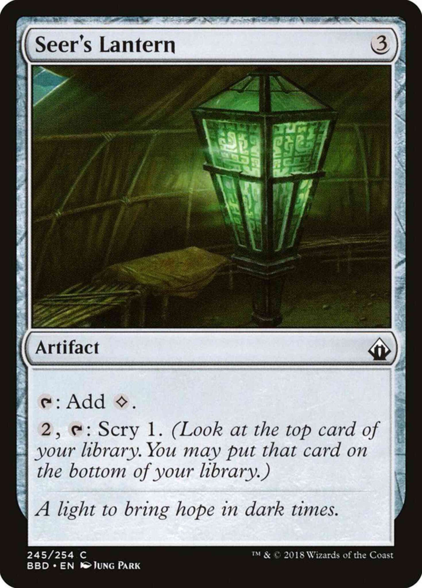 Seer's Lantern [245] [Battlebond] [Non-Foil]