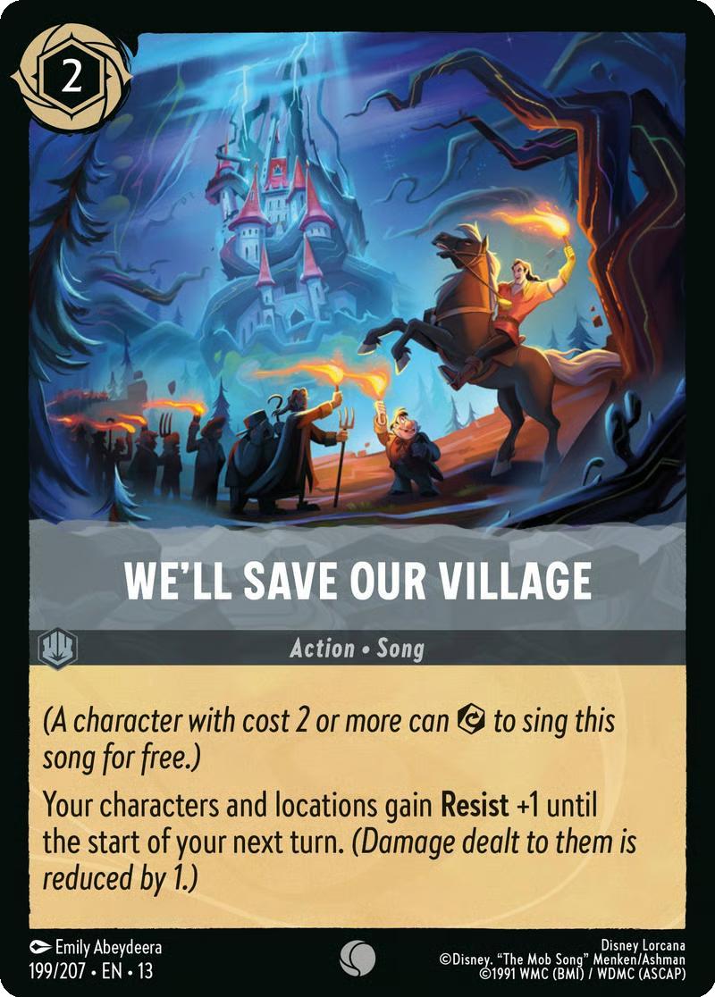 We'll Save Our Village - 199/204 [Attack of the Vine!] [Non-Foil]
