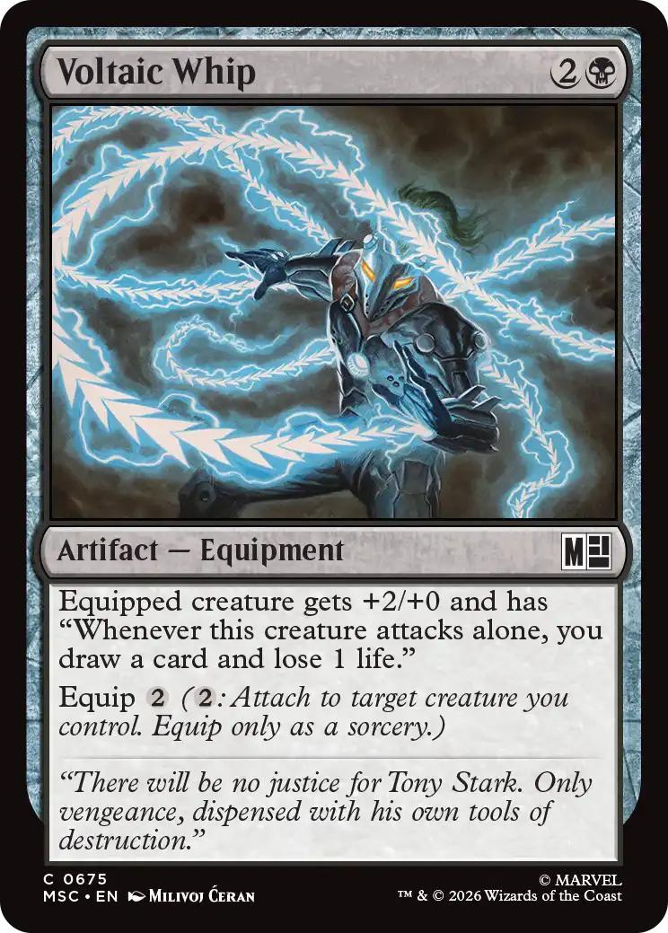 Voltaic Whip [675] [Jumpstart] [Marvel Super Heroes: Commander] [Non-Foil]