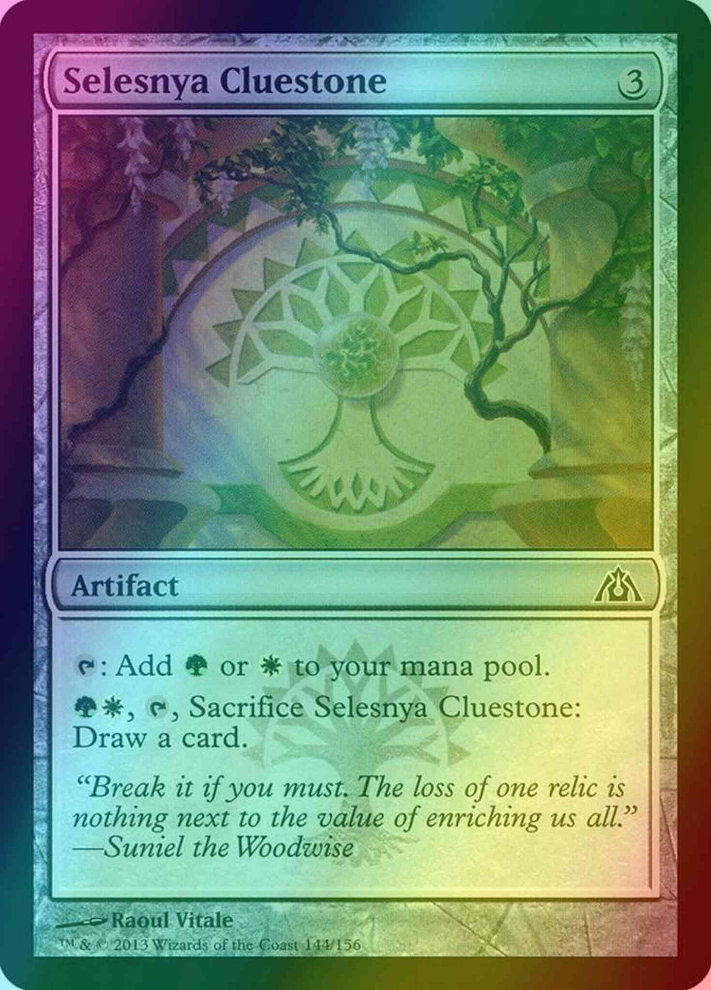 Selesnya Cluestone [144] [Dragon's Maze] [Foil]