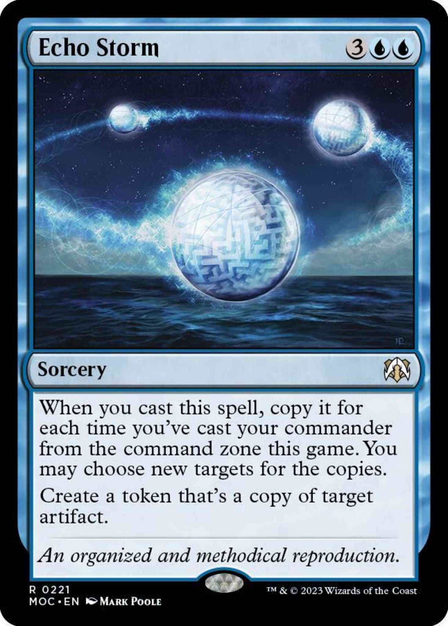 Echo Storm [221] [March of the Machine: Commander] [Non-Foil]