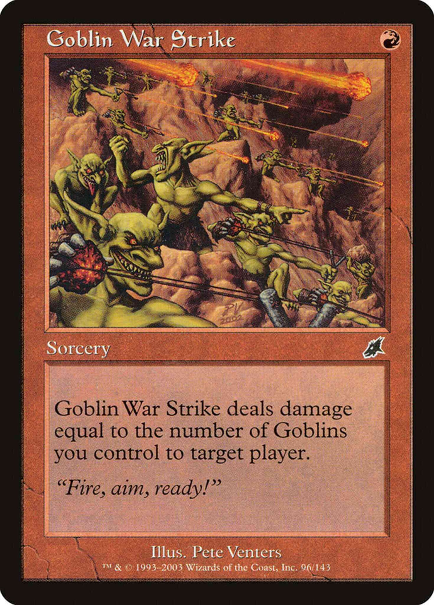 Goblin War Strike [96] [Scourge] [Non-Foil]