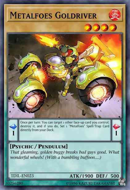 Metalfoes Goldriver - TDIL-EN023 - Rare - Unlimited