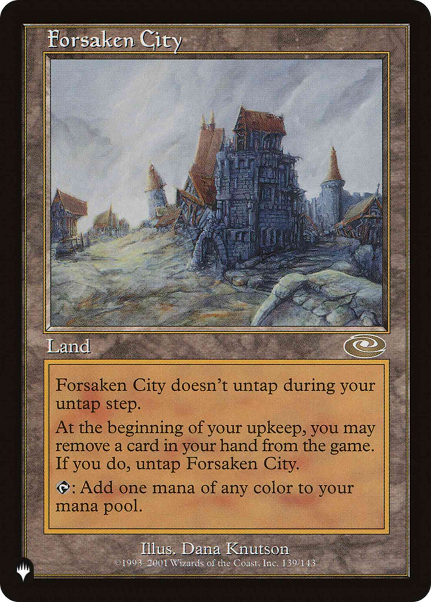 Forsaken City [PLS-139] [The List] [Non-Foil]